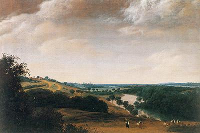 Frans Post Landscape with river and forest